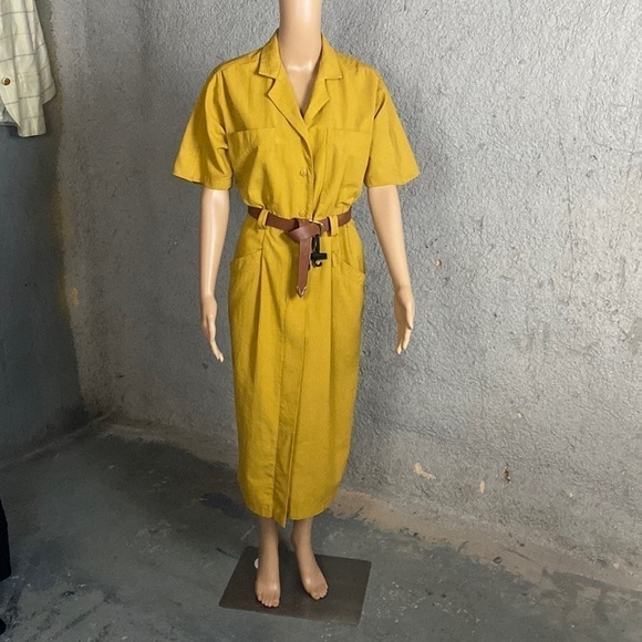 Vintage Utility Dress, fits S - Picture 8 of 13